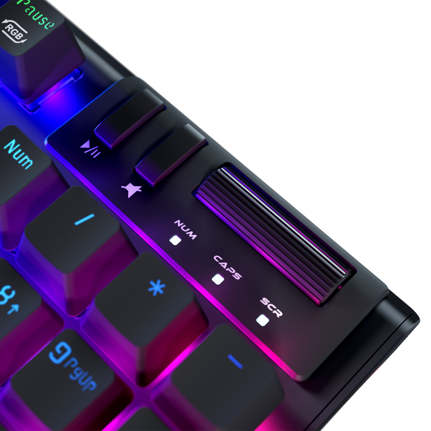 Rampage Carbon Siyah RGB Q Gaming Oyuncu Klavye Bilek Destekli Red Switch